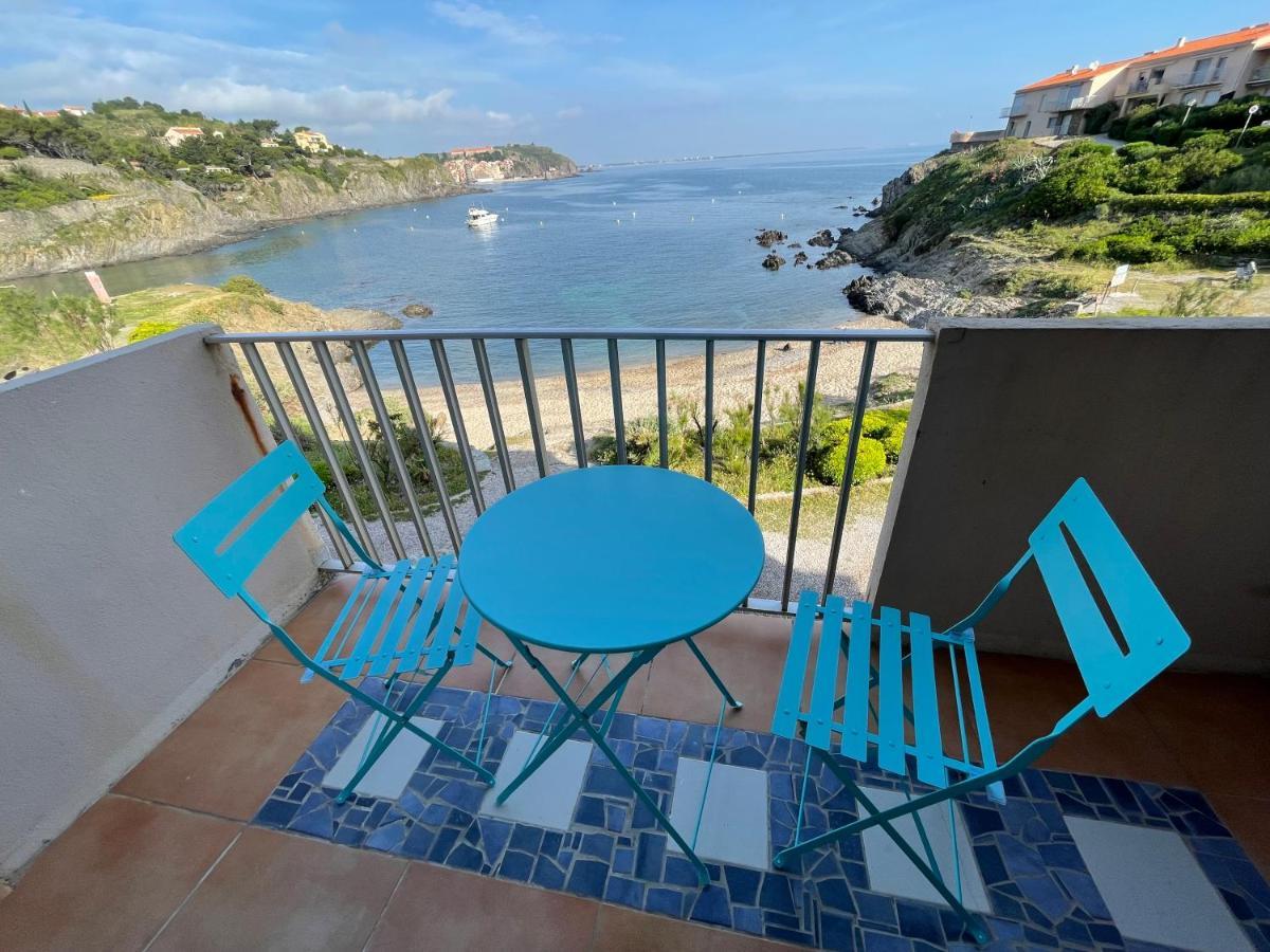 Azur-Les Pieds Dans L'Eau-Vue Sur Mer Et Clocher De Collioure En Toile De Fond - Wifi Fibre- Parking Couvert Exterior foto
